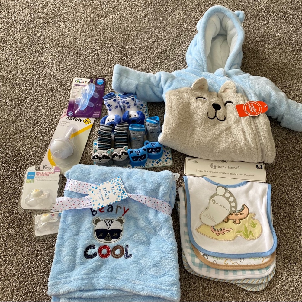 NEW lot of baby boy stuff